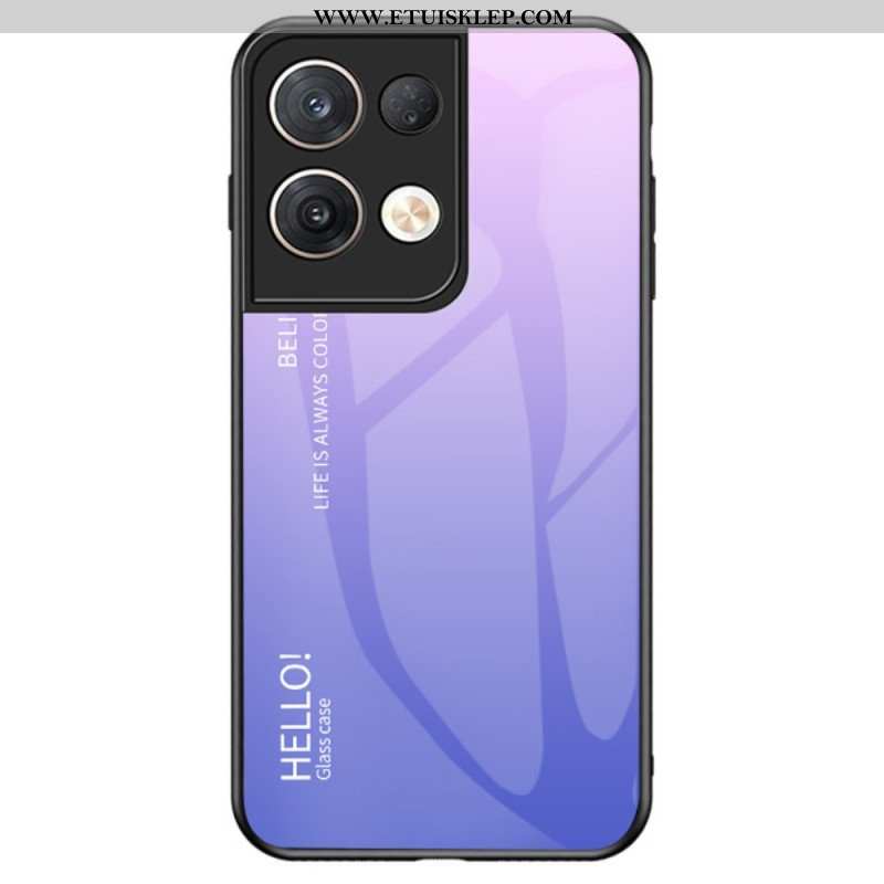 Etui do Oppo Reno 8 Pro Szkło Hartowane Witam